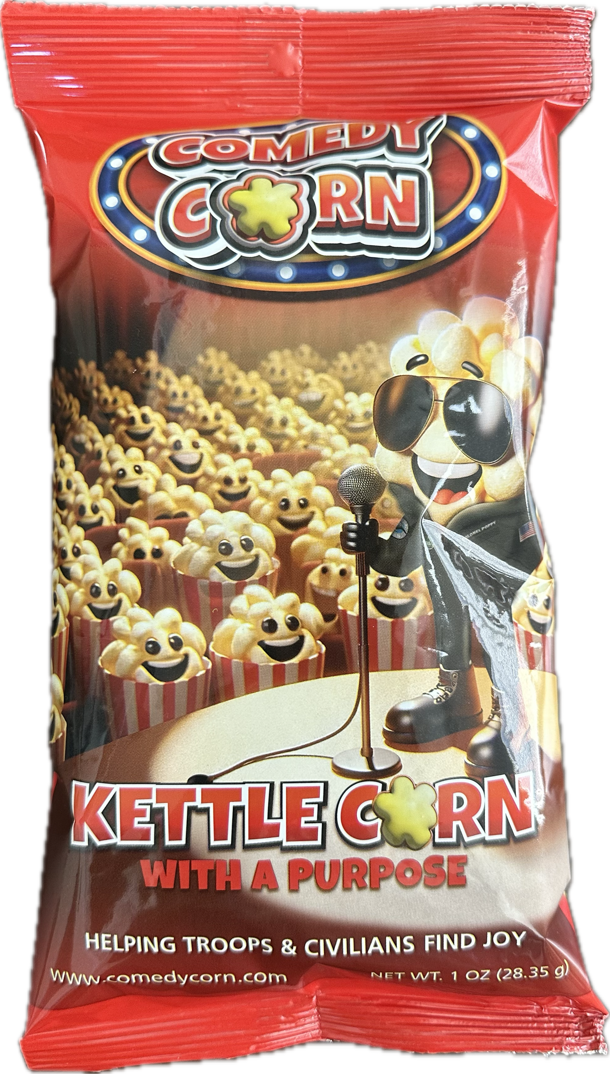 Comedy Corn: Kettle Popcorn with a Purpose
