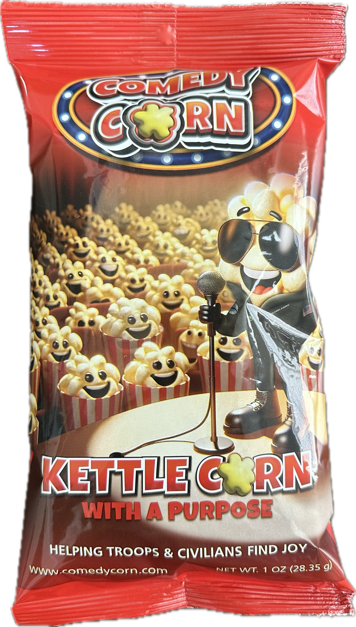 Comedy Corn: Kettle Popcorn with a Purpose