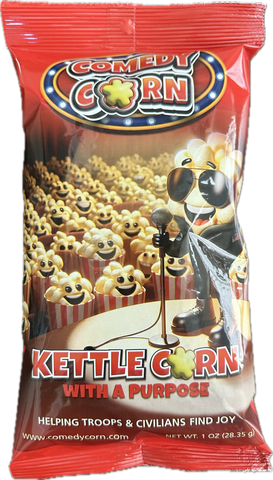 Comedy Corn: Kettle Popcorn with a Purpose